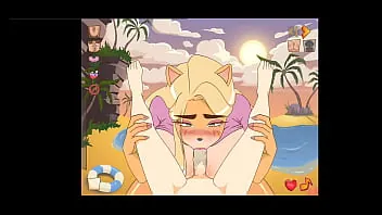 Großer Schwanz, großer, sehr großer Schwanz, Shemale-Stiefschwester, Reiten, Creampie