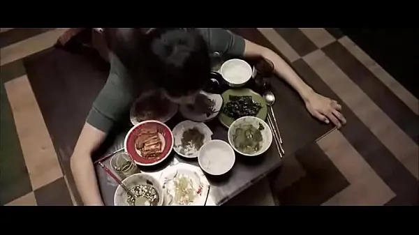 Koreanischer Haushalt beim Abendessen gefickt