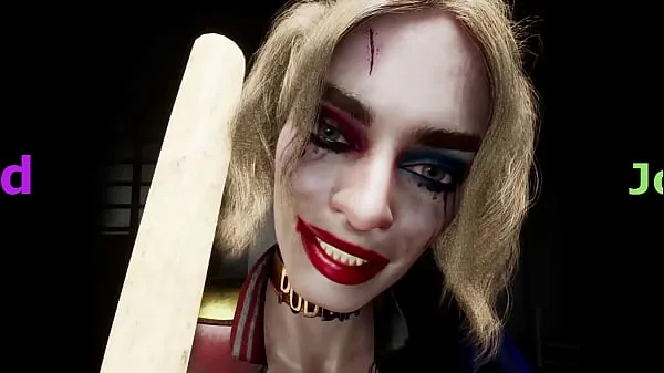 Harley Quinn und Joker, harter Analsex