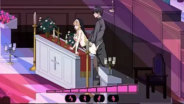 Hentai-Spiel – Hentai-Sexszenen in der Kirche 3 (Rika, die lüsterne Nonne) – The Censor