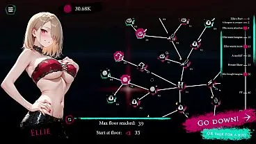 Sexy blonde Hexe liebt Analverkehr | Hentai-Clicker-Spiel | Lich X Coven 3